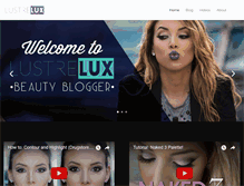 Tablet Screenshot of lustrelux.com